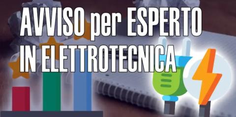 Avviso per esperto in elettrotecnica