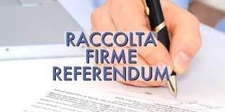raccolta firme referendum