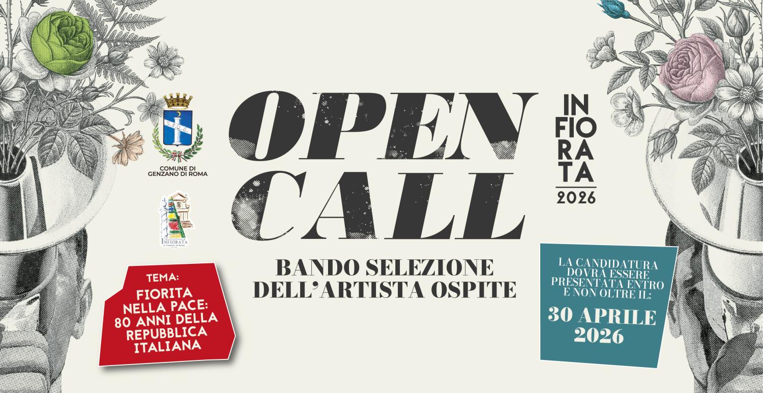 open call artista ospite Infiorata 2026