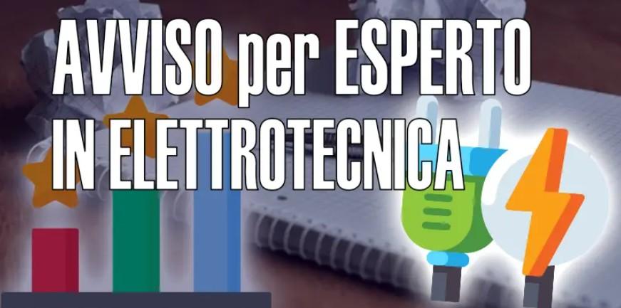 Avviso per esperto in elettrotecnica